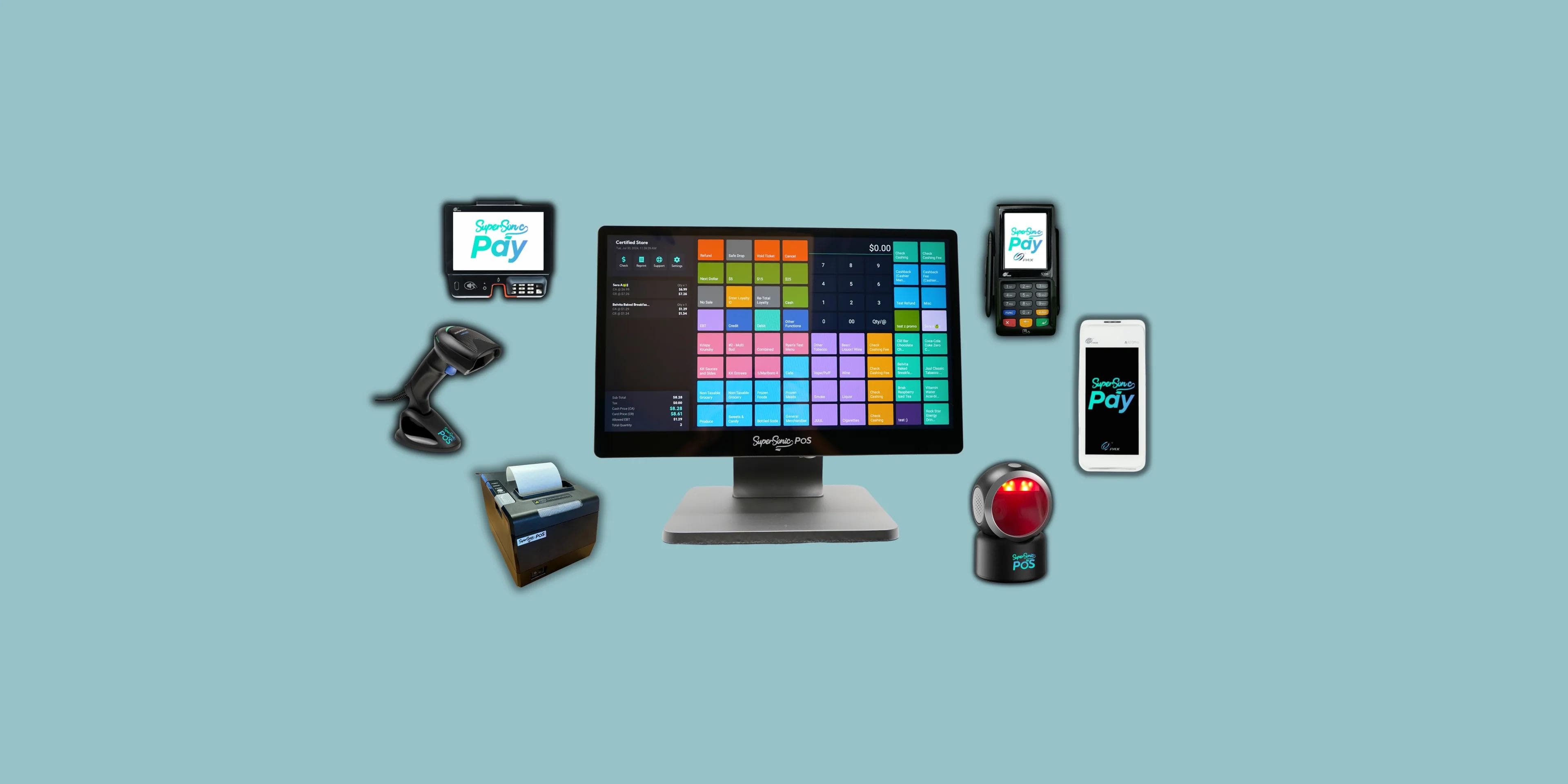 Supersonic POS - A Retail command center: Inventory, checkout, payments, reporting