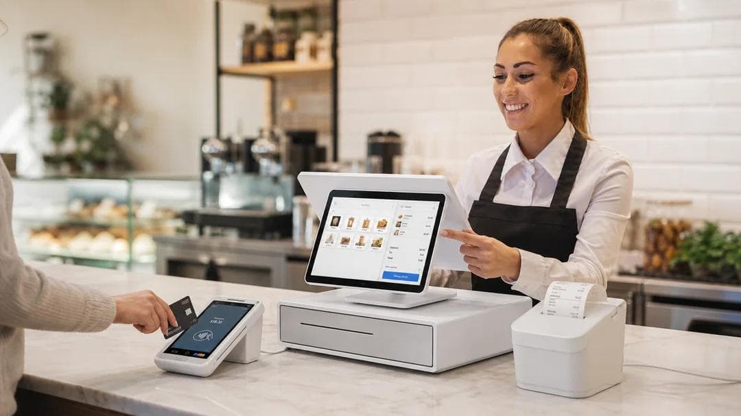 Clover can support a classic register, a compact counter, a mobile checkout, or a mixed setup across the floor.