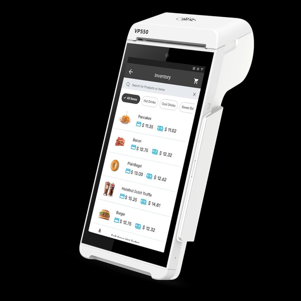 Handheld mobile payment terminal